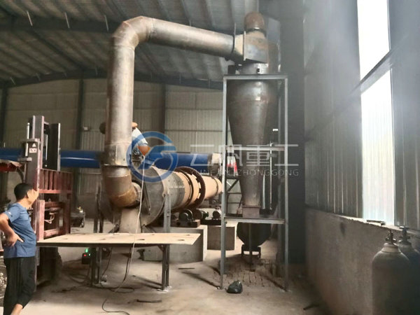 玄武巖煅燒烘干生產線